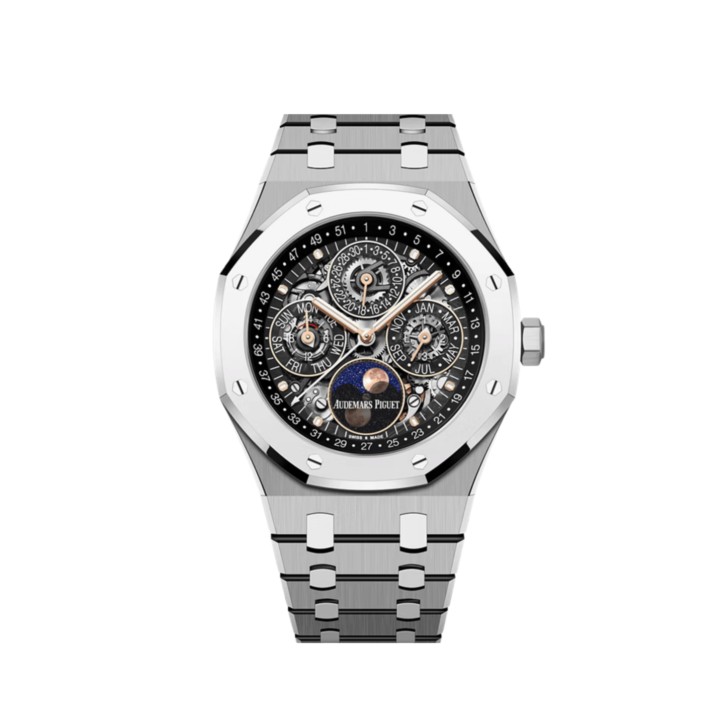 Audemars Piguet Royal Oak Perpetual Calendar 26685XT.OO.1320XT.01 Titanium BMG Openworked Dial (2026)