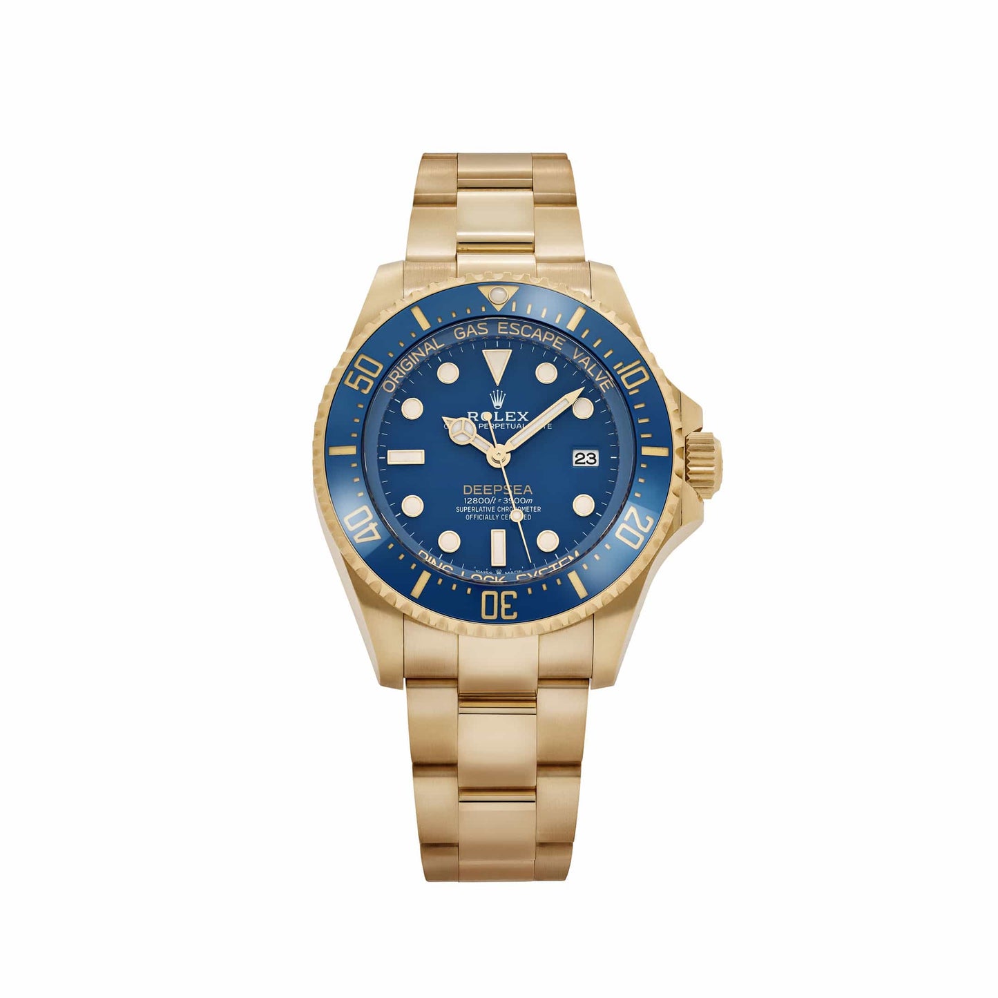 Rolex Deepsea 136668LB Yellow Gold Blue Dial Oyster (2024)