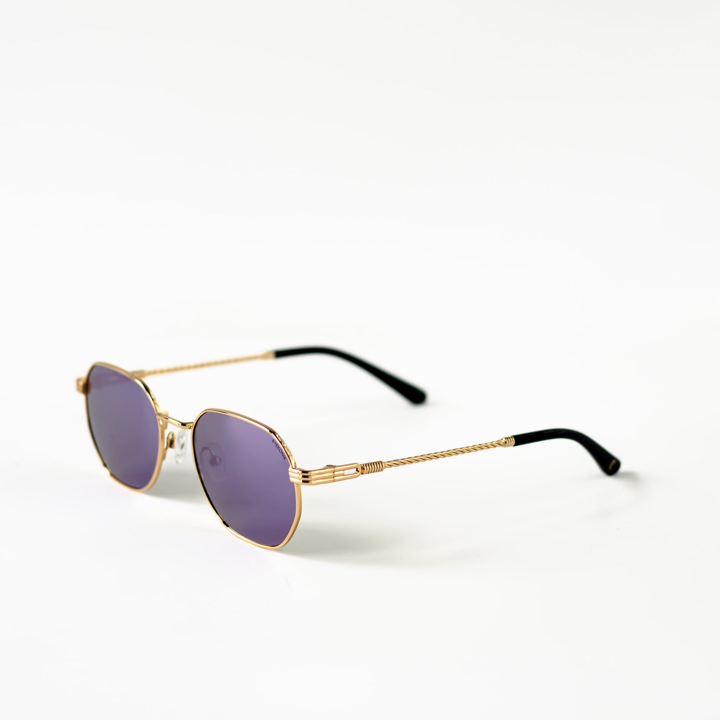 Soletti Saul — Gold Purple Mirrored Lense (3/7)
