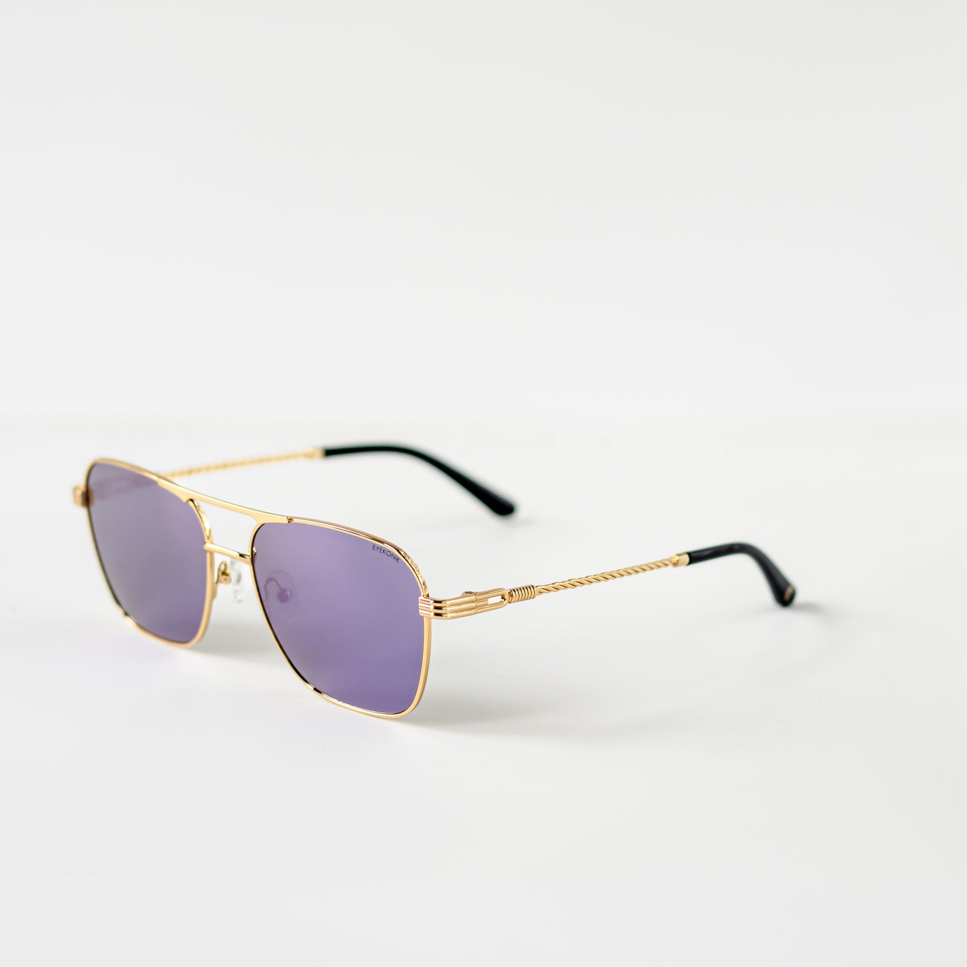 Soletti Levi — Gold Purple Mirrored Lense (3/7)