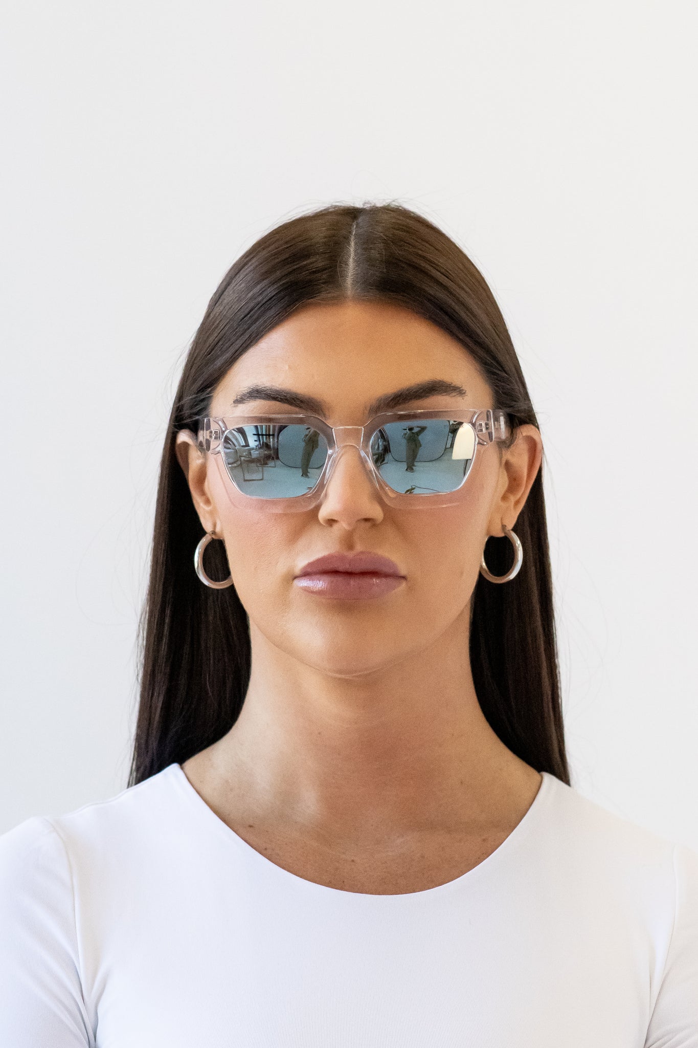 Soletti Shem — Clear Blue Mirrored Lense (6/7)