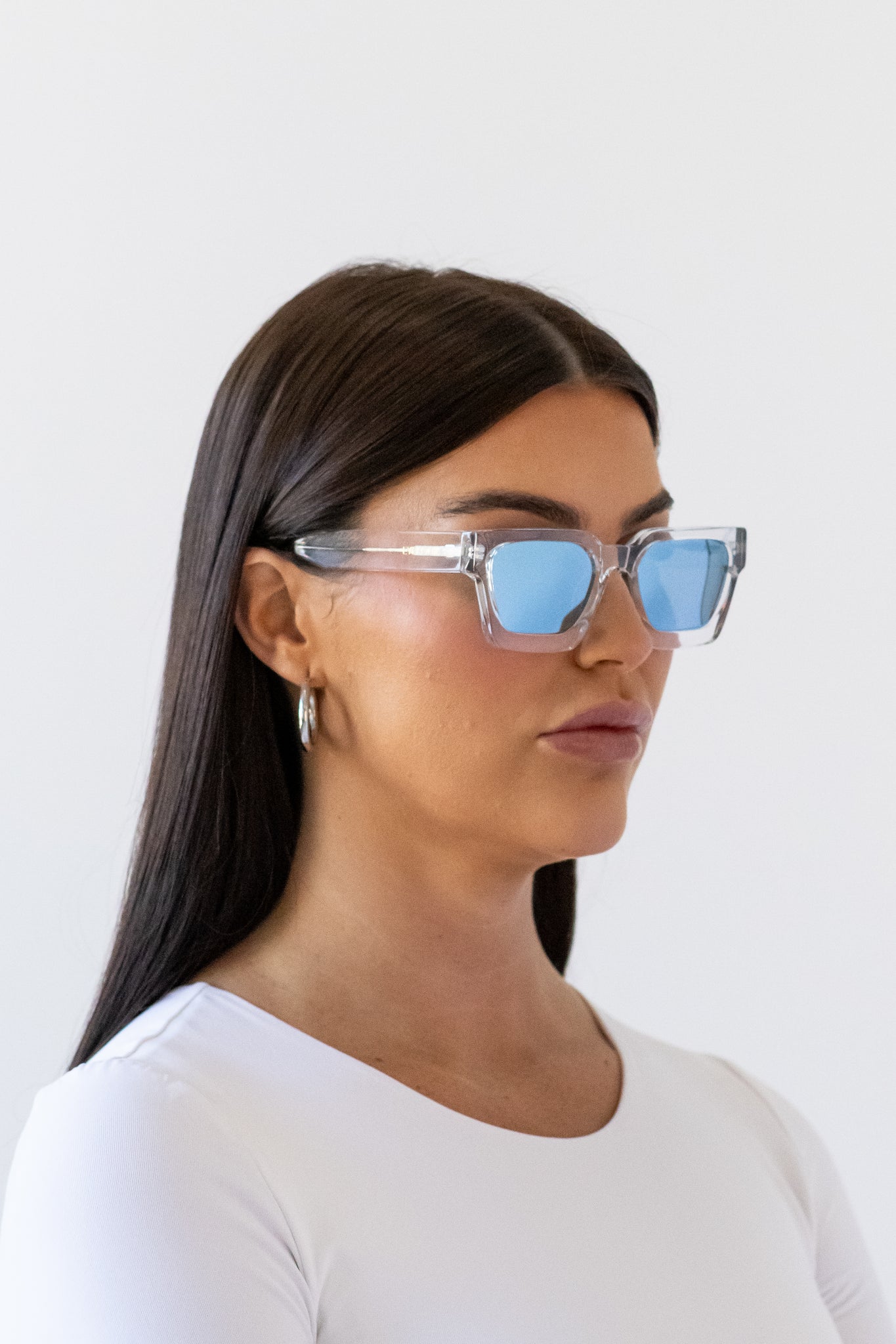 Soletti Shem — Clear Blue Mirrored Lense (7/7)