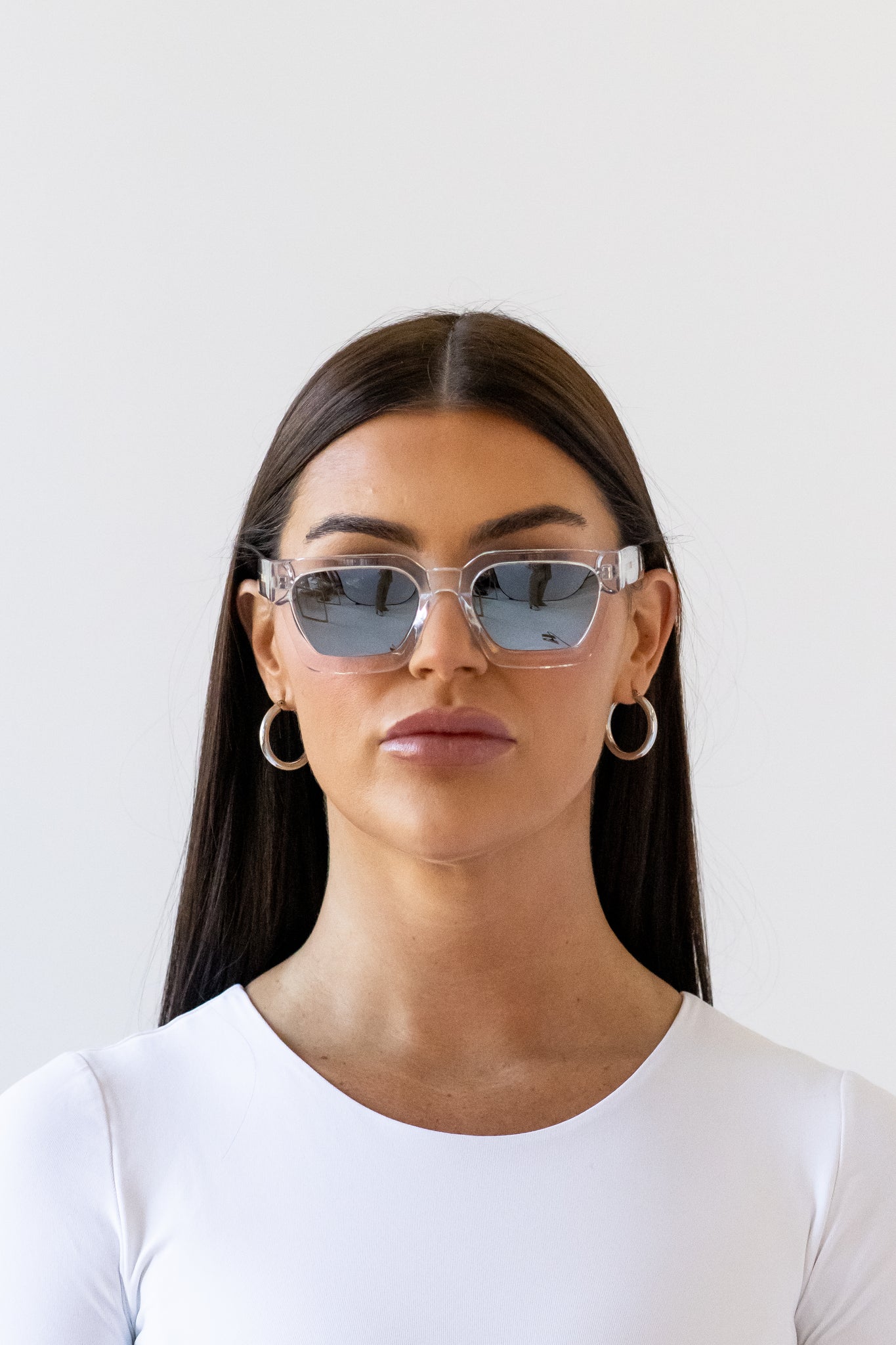Soletti Shem — Clear Silver Mirrored Lense (6/7)