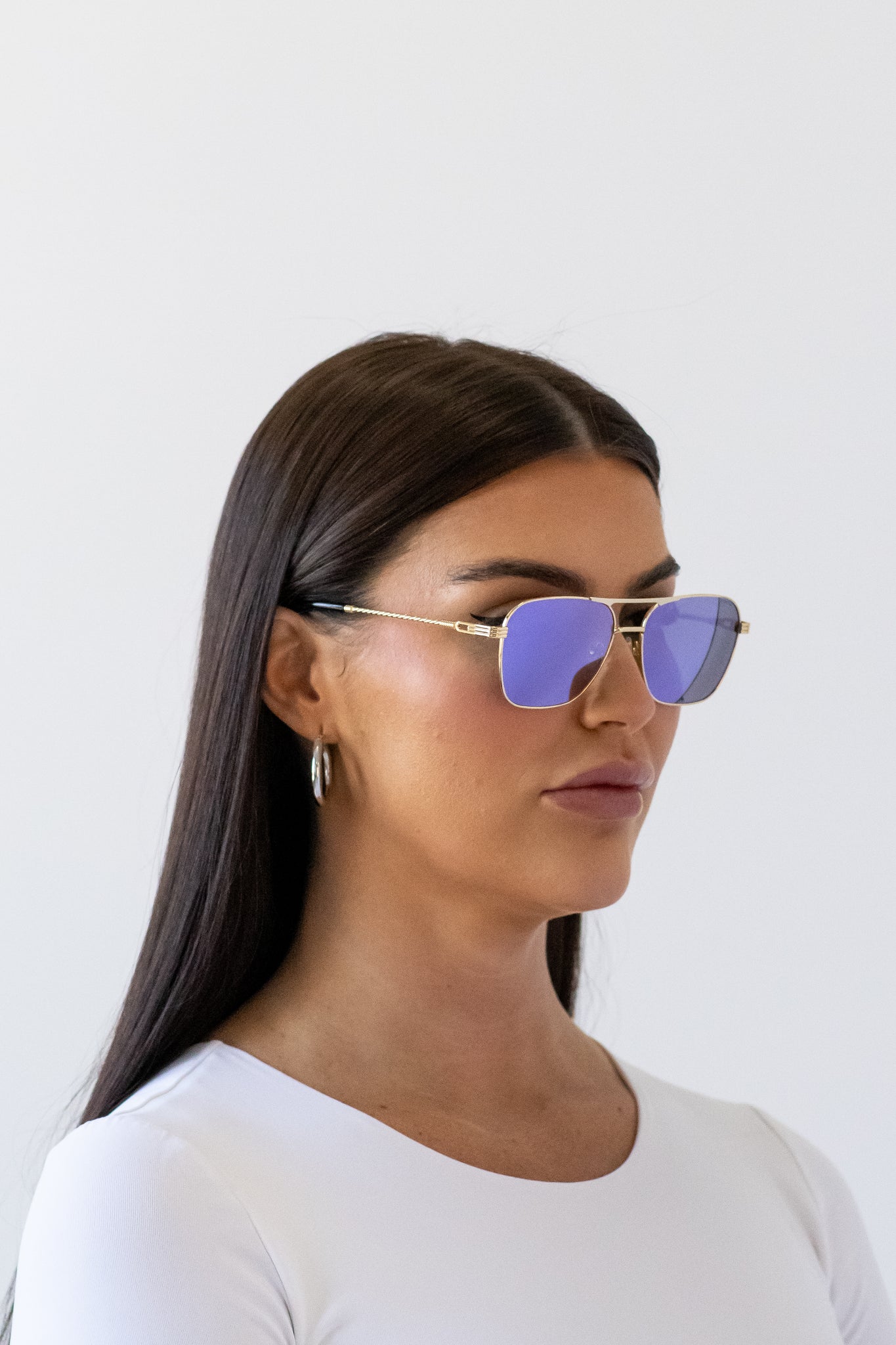 Soletti Levi — Gold Purple Mirrored Lense (7/7)