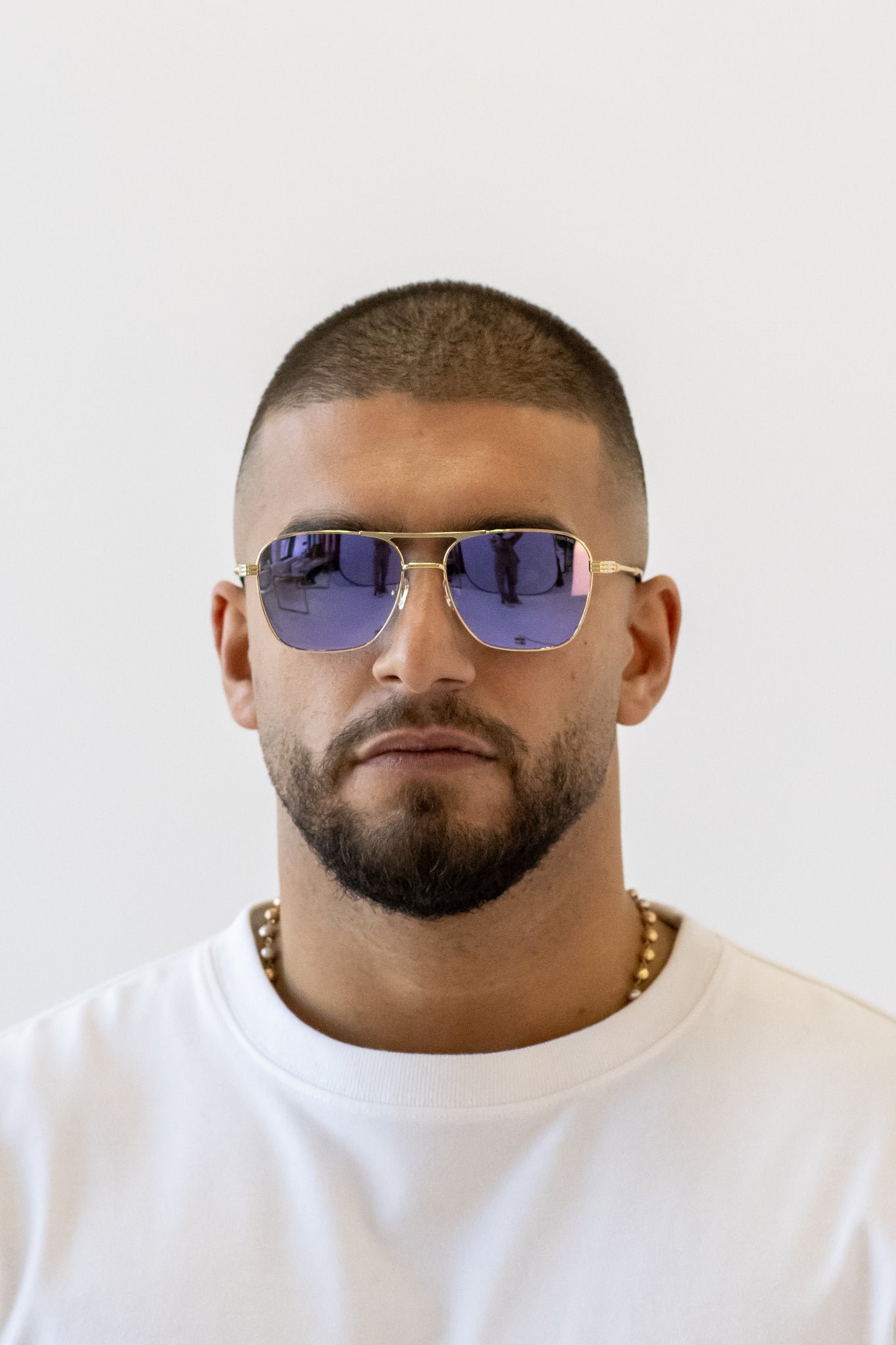 Soletti Levi — Gold Purple Mirrored Lense (4/7)
