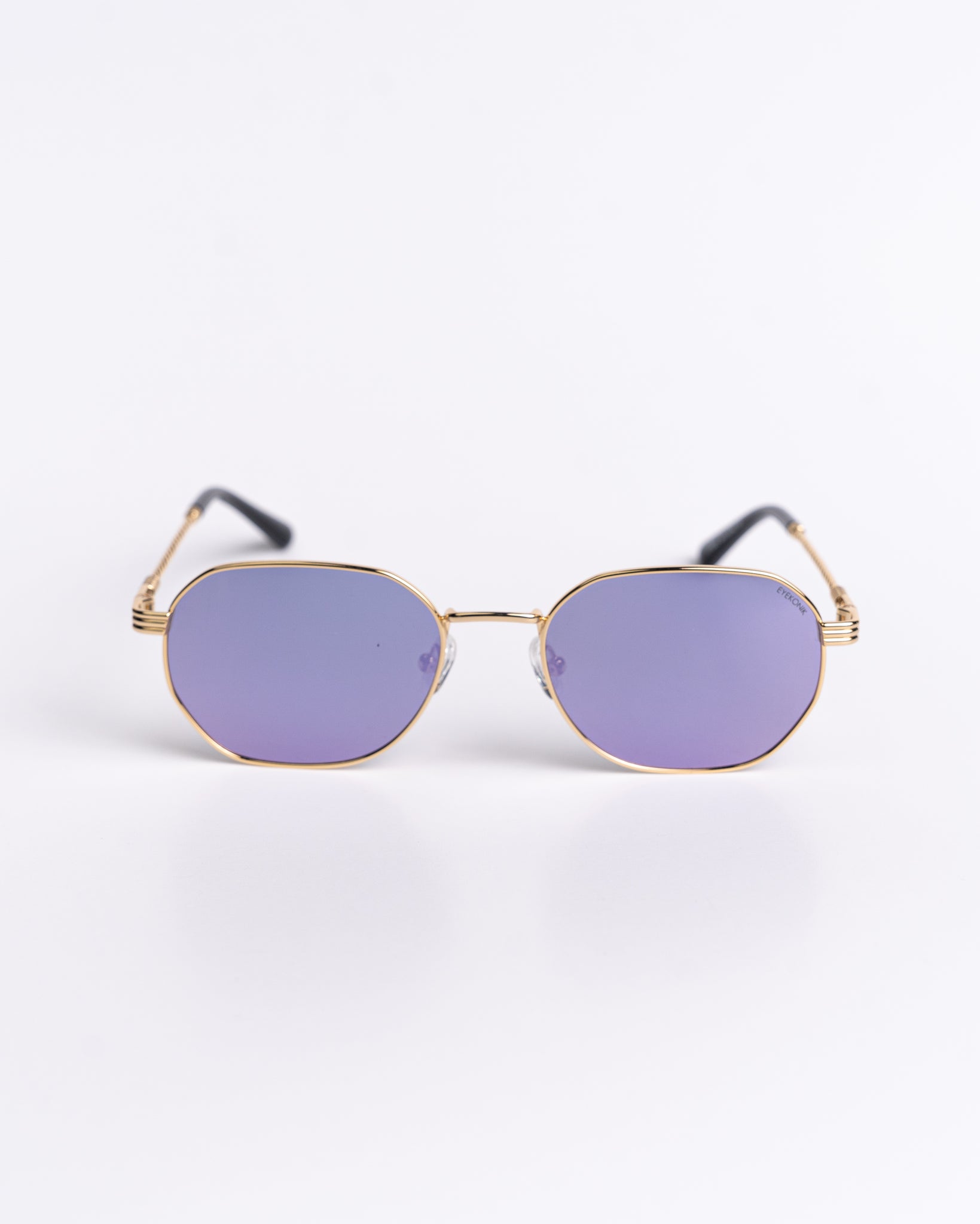 Soletti Saul — Gold Purple Mirrored Lense (2/7)