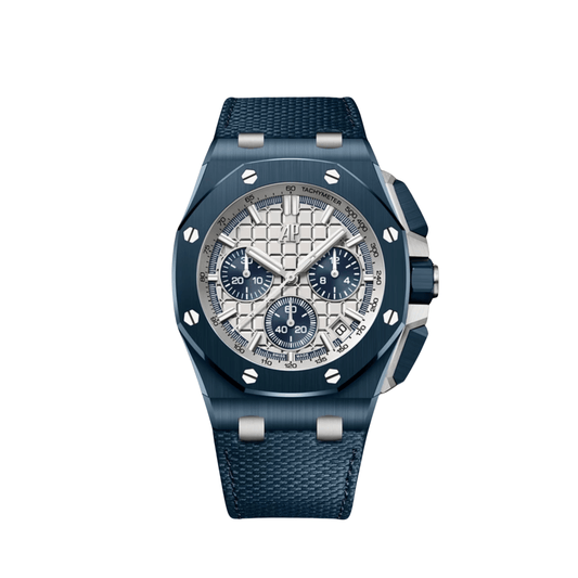 Audemars Piguet Royal Oak Offshore 26420CD.OO.A029VE.01 Chronograph Bleu Nuit Nuage 50 Ceramic Beige Dial (2026)