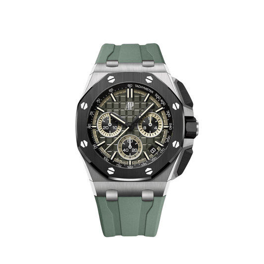 Audemars Piguet Royal Oak Offshore 26420IO.OO.A402CA.01 Chronograph Titanium Black Ceramic Khaki Dial (2026)