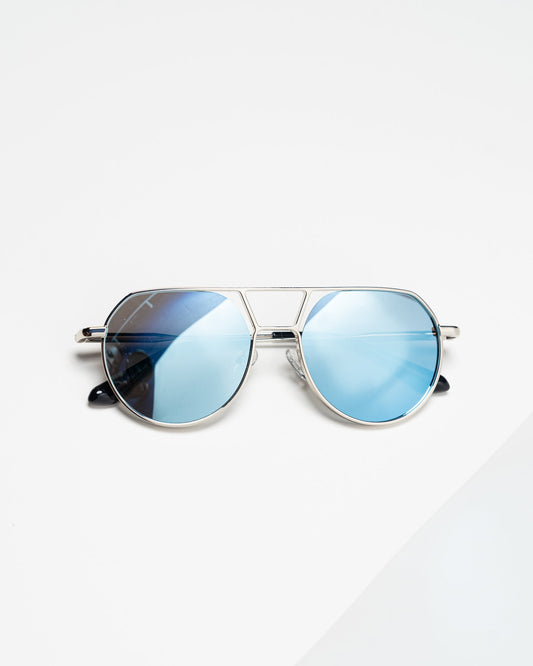 Soletti Enzo — Silver Blue Mirrored Lense (1/7)