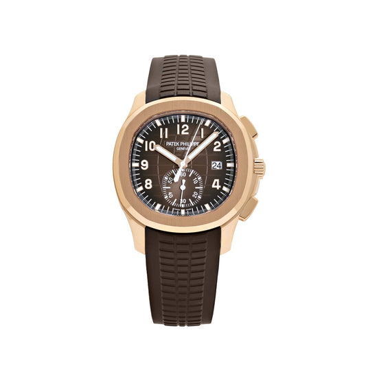 Patek Philippe Aquanaut 5968R-001 Chronograph Rose Gold Brown Dial (2025)