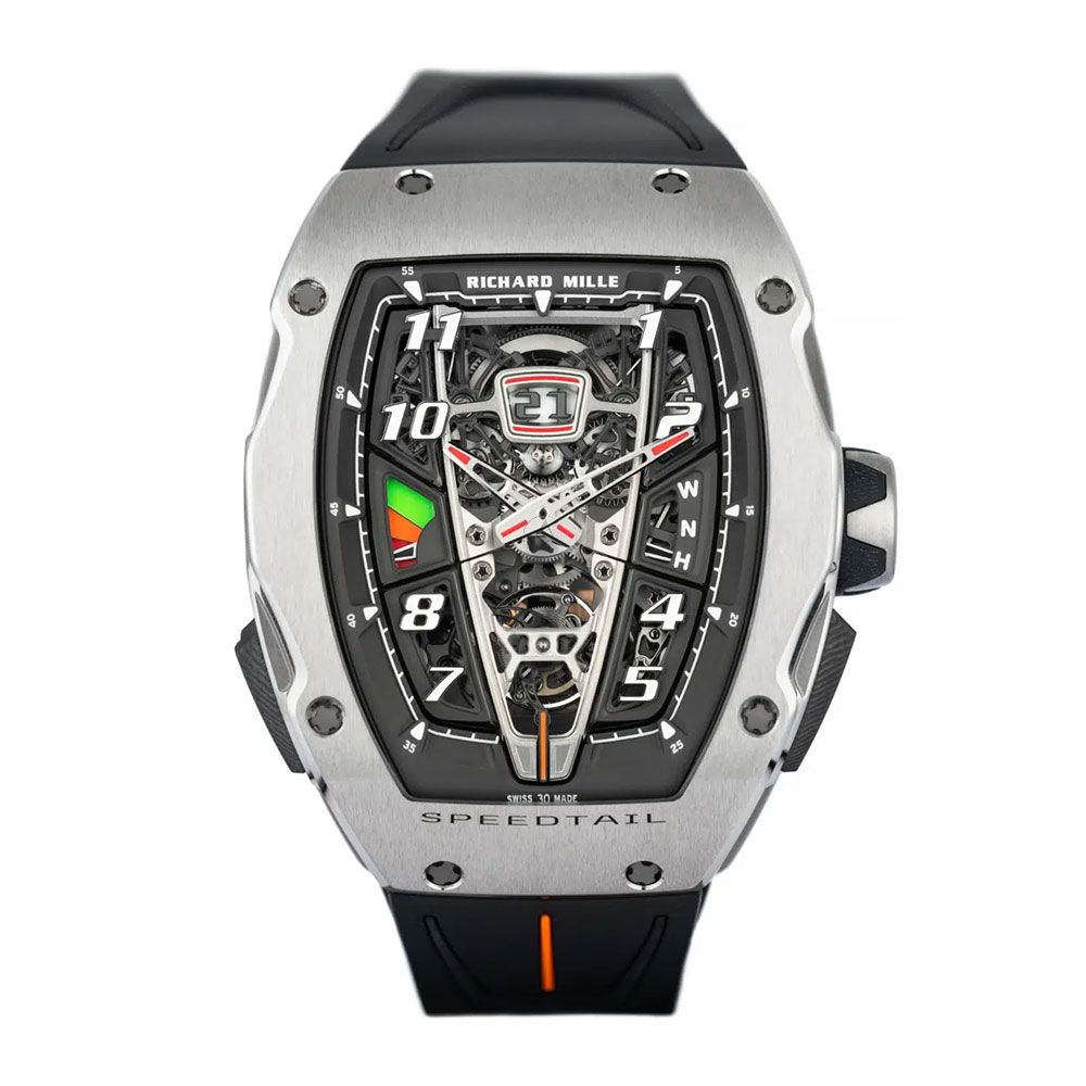 Richard Mille RM40-01 "McLaren Speedtail", Titanium, Skeleton Arabic Dial, 48 mm