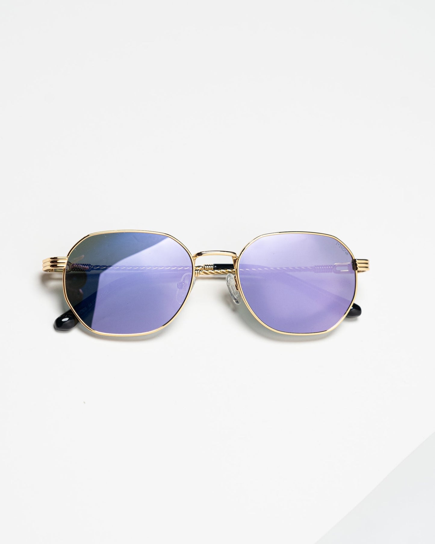 Soletti Saul — Gold Purple Mirrored Lense (1/7)